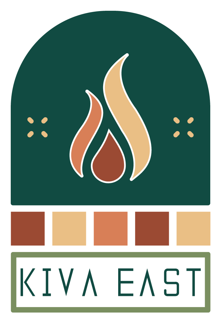 Kiva East Logo, Link to Home